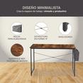 thumbnail image 3 of Escritorio Oficina Minimalista Con Bolsa De Almacenamiento, 3 of 7