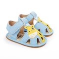 thumbnail image 5 of Infant Baby Boys Girls Summer Sandals Soft Sole Anti-Slip Newborn Toddler First Walkers Crib Athletic Shoes(0-18 Months), 5 of 6
