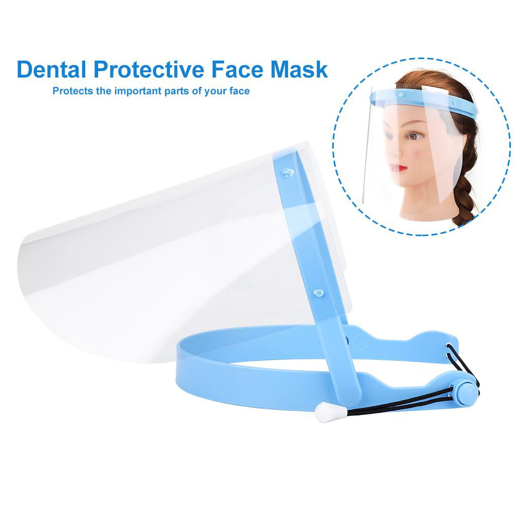 Safety Face Shield Clear Protector w/ Sponge Dental Work Industry Dental Medical 