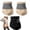 2Beige+1Black, variant on Womens Tummy Control Shaping Underwear High Waist, Thermal Slimming Shapewear Briefs, Tummy Tuck Compression Panties