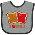 thumbnail image 3 of Inktastic I Love Pbj 2 Boys or Girls Baby Bib, 3 of 4