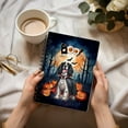 thumbnail image 3 of Happy Halloween Vampire English Springer Spaniel BOO with Pumpkins Fun and Spooky Spiral Bound Journal Springers Dog Lover Gifts 5x7in Spiral Notebook - 00018, 3 of 5