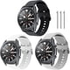 thumbnail image 1 of Correa de reloj de 22 mm compatible con Samsung Galaxy Watch 3 45 mm/Gear S3 Frontier/classic, correa de reloj de silicona de 22 mm de liberación rápida para mujeres y hombres, 1 of 5