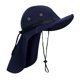 thumbnail image 5 of Sombrero para el solapa para el cuello, sombrero de pesca, senderismo, protección solar ligera, sombrero de , sombrero con visera Azul profundo, 5 of 8