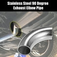 thumbnail image 2 of 4 Uds 90 Grado Curva Escape Tubo Mandril Curva Codo 1", 2 of 7