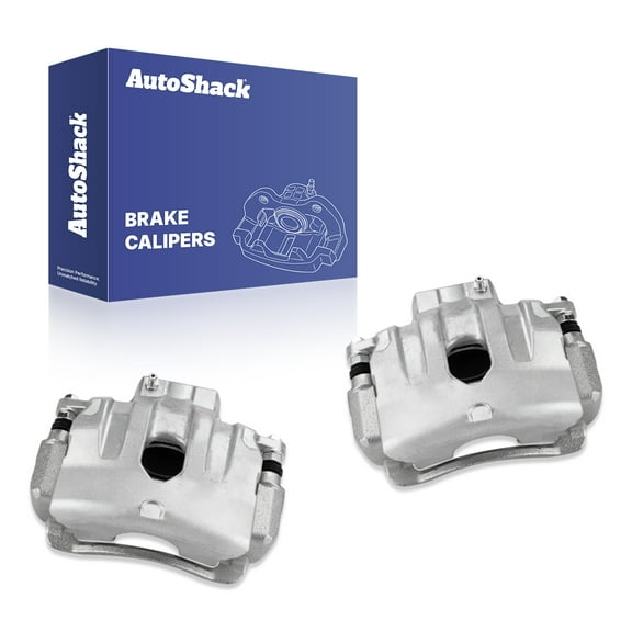 AutoShack Front Brake Calipers for Hyundai, Genesis Coupe 2010-2016, RWD L4 2.0L V6 3.8L, Left and Right, Pair