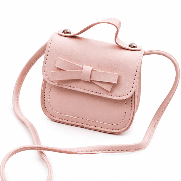 ELORIAH Mini Purse,Playful Style Toddler Purse,Compact Size Little Girl Purse,Pink