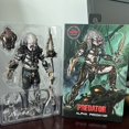 thumbnail image 2 of NECA Ultimate Scout Shaman City Hunter Ahab Guardian Lost Jungle Alien Predators Elder Serpiente Jabalí Drmaced Alpha Warrior Figura, 2 of 5