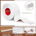 thumbnail image 2 of Caulk Tape, 3 Rolls Caulking Tape Sealant Strip, White Waterproof Self Adhesive Caulk Strip for Bathroom, Kitchen, Shower, Bathtub, Toilet with Sealing Tool(1.5" x10.5Ft), 2 of 6