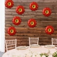 thumbnail image 6 of Gmogad Outdoor Iron Daisy Wall Hanging Decor, Colorful 3.5-Inch Metal Flower Garden Decor for Fence and Patio, Creative Balcony Wall Art for Indoor and Outdoor Home Decoration, 6 of 6