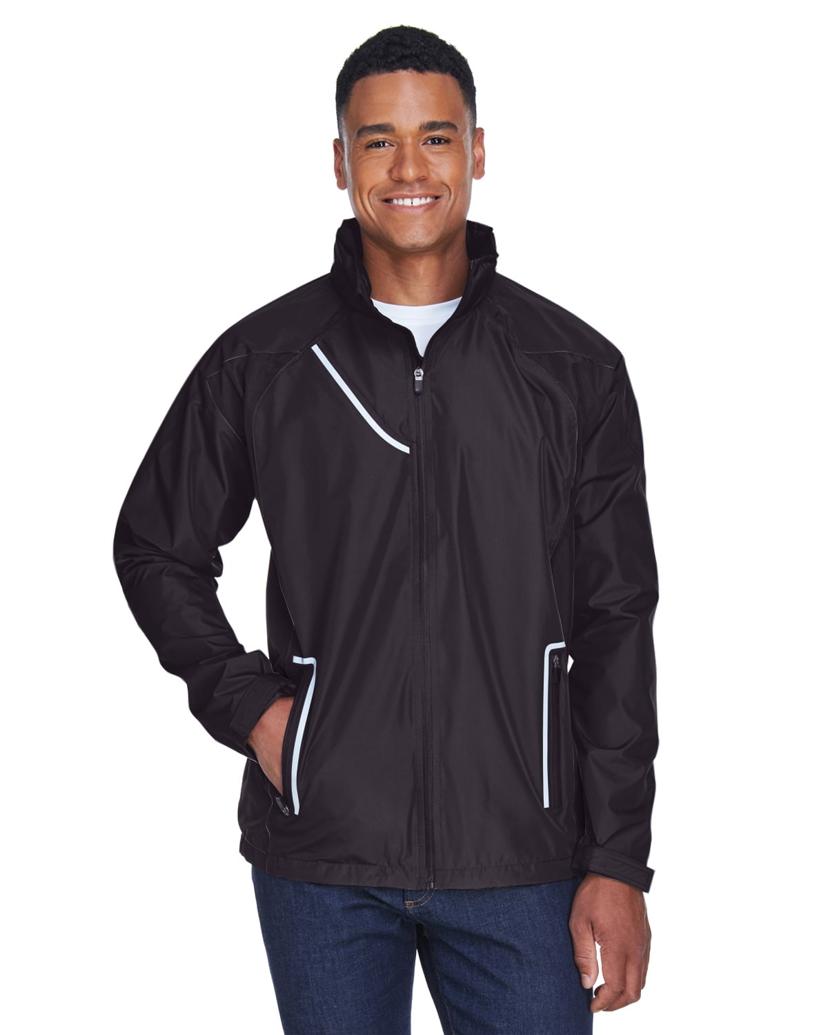 maroon waterproof jacket
