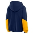 thumbnail image 3 of Women's Fanatics Navy Milwaukee Brewers Oversized Time to Win Pullover Hoodie, 3 of 3