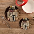 thumbnail image 2 of SKYSONIC White Nutcracker Funny Pot Holders Trivets, 2 Pcs Heat Resistant Trivets,Merry Christmas Cotton Thread Weave Mats for Hot Pads Pans Pot Bowl Teapot for Kitchen Decor, 2 of 7