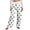 White, variant on Women Winter Soild Color Pants Full Length Long Trousers Sports Pants with Dot Print and Drawstring for Casual and Stylish Wear,Light Green,M