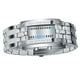 thumbnail image 4 of Reloj Binario Para Hombres Reloj Binario Binario Digital Reloj Binario Con Luz De Fondo Azul Movimiento De Cuarzo Japonés 50m Resistente Al Agua Para Hombres Padres Novios, 4 of 7