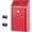 Red, variant on Donation Box Wall Mount Collection Box with Lock Suggestion Box with Lock Delivery Mail Box Ballot Box with Key for Home Office Farm Outdoor