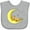 AC-Heather Grey, variant on Inktastic Tabby Kitty Lunar Love Boys or Girls Baby Bib
