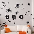 thumbnail image 3 of Clearance Sales Deals Bedroom Living Room Home Decoration Party Wall Art Decor Halloween 3D Wall Sticker Decor for Halloween Party Window Door Wall Decor, 3 of 5