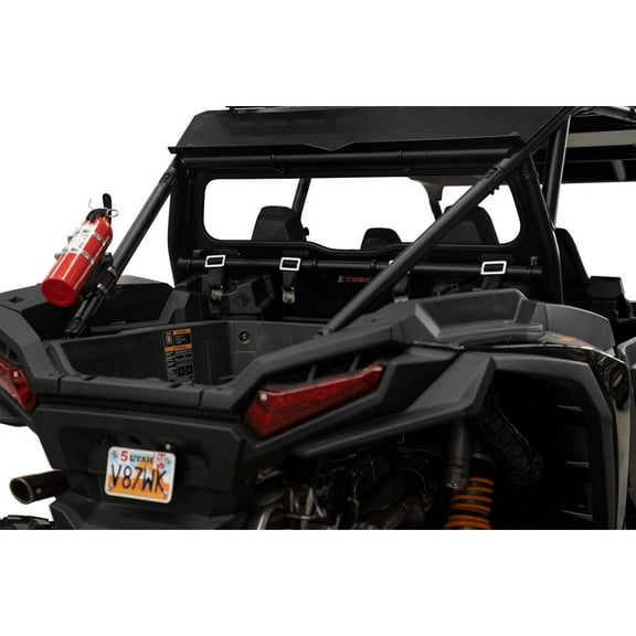 Tusk UTV Rear Glass Window with Speaker Cut Outs for Polaris RZR XP 4 1000 Sport 2024