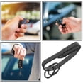 thumbnail image 3 of 2Pcs Key Holder For Belt Steel Belt Keychain Clip Quick Releasing Belt Key Ring, 3 of 8