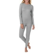 Women's Fleeced Lined Thermal Top and Pant -2Piece Set