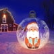 thumbnail image 4 of Bola inflable navideña para exteriores de 60 cm, decorada, de PVC, gigante, grande, para decorar árboles de Navidad, con adorno luminoso, 4 of 5
