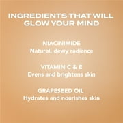 Hard Candy Just Glow Face Luminizer, Rosy Glow, Sheer Color, All Skin Tones, Niacinamide