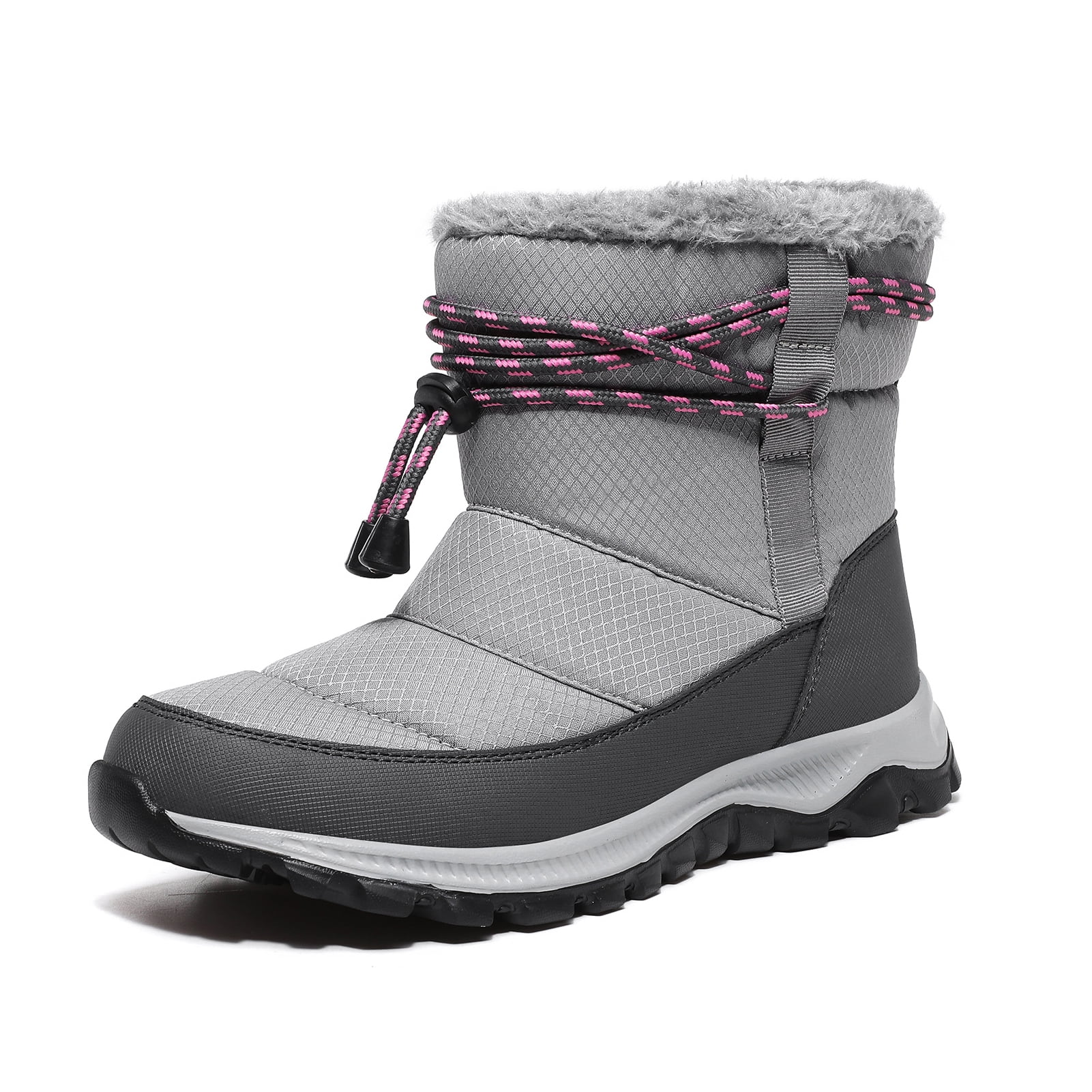 Details about   Mens Womens Waterproof Warm Snow Boot Outdoor Non-slip Boot Winter Cotton Shoes