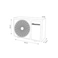 thumbnail image 2 of Aire Acondicionado Hisense 24,000BTU´s S/frío 220V AC242CF, 2 of 2