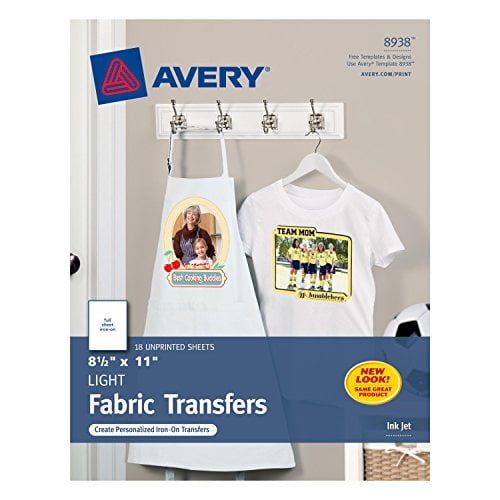 avery t shirt transfer walmart
