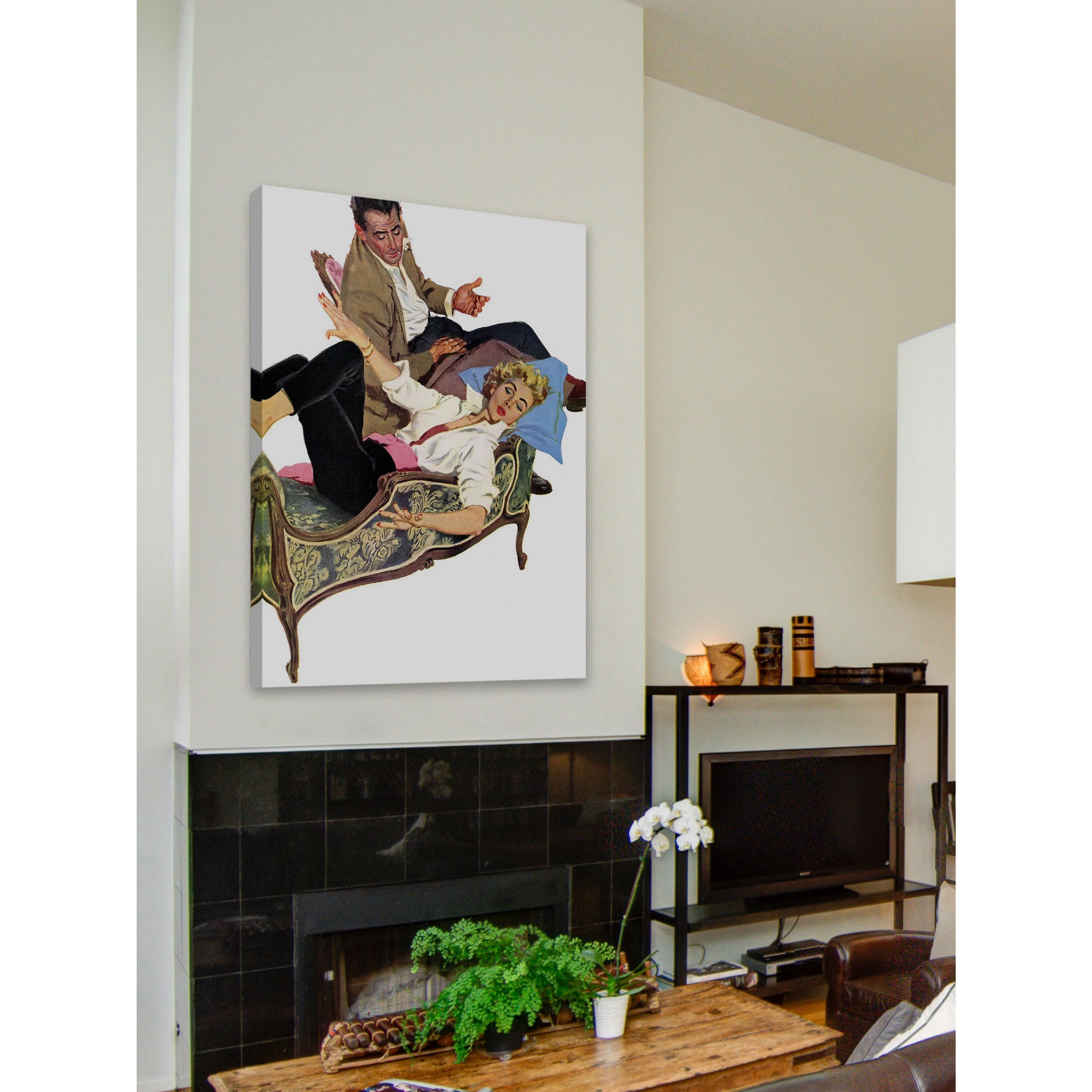 Marmont Hill "Shackles for the Groom" by Coby Whitmore Painting Print on Canvas
