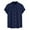 j-Blue20857, variant on LIIPEE Men Shirts Casual Solid Color Short Sleeve Stand Neck Fashion Buttons Shirt Male Loose Fit Tops With Pockets Spring Summer Comfortable Breathable Soft Daily Shirts,Beige,L