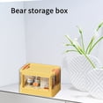 thumbnail image 4 of Up to 65% off Plastic Storage Bins For Closet Organizers And Storage, Folding Storage Box, Stackable Storage Bins With Open Front Door, Collapsible Storage Bins, 4 of 8