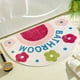 thumbnail image 4 of Alfombras De Baño Alfombra De Baño Semicircular Alfombras De Baño Con Sol Retro Bohemio Decoración De Baño Para El Hogar Alfombra De Ducha Semicircular Pequeña, Colorida Y Divertida Alfombra Diverti, 4 of 5