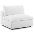 thumbnail image 5 of Modern Contemporary Urban Design Living Room Lounge Club Lobby Sectional Sofa Set, Fabric, White, 5 of 8