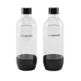 thumbnail image 3 of SodaStream 1 Liter Black Carbonating Bottles, 2 Count, 3 of 9