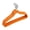 Orange, variant on Red 10 Piece Set Velvet Non Slip Hangers Thin Space Saving Clothes Hangers For Dresses And Coats