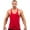 Red, variant on Mens Muscle Gym Tank Top Qiggri Men's Summer Leisure Pullover Sleeveless T-shirt Workout Clothes