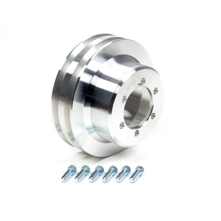 March Performance 2-Groove Crank Pulley 6-1/2in March Performance 2-Groove Crank Pulley 6-1/2in