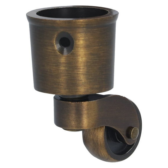 Furniture Caster Cups,Round Cup Caster Zinc Caster Zinc Alloy Caster Compact and Lightweight