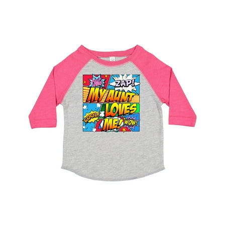 

Inktastic My Aunt Loves Me Boys or Girls Toddler T-Shirt