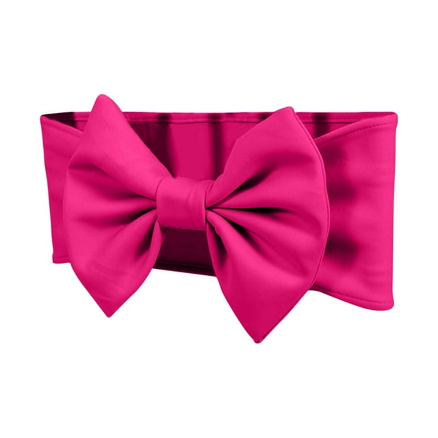 Luiuiu Chair Sashes for Wedding Elastic Chair Bows Sashes Universal Decorative for Party Baby Shower Ceremony Reception Banquet Decorations (Hot Pink)