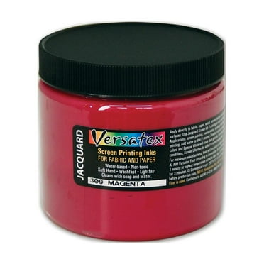 Jacquard Versatex Screen Printing Ink, 16 oz., Magenta