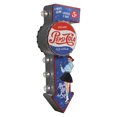 thumbnail image 7 of Licensed Pepsi Cola Bottle Double-Sided LED Plaque 25" Vintage Light Up Wall Decor Retro Soda Logo Marquee Sign for Man Cave Bar Garage Game Room Battery Powered Metal Wall Art, 7 of 7