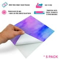 thumbnail image 3 of Craftopia Craft Vinyl Squares - 12 x 12-Inch Watercolor Patterned Sheets for Design, 3 of 9