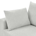 thumbnail image 6 of Modern 78" Upholstered Sofa with Deep Cushions & Removable Pillows, 6 of 7