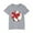 Gray, variant on Zwiiyzr Toddler Boys Girls Cute Cotton T-Shirt Independence Day Summer Short Sleeve Trendy Round Neck Print Tee Top for 3-10 Years Blue