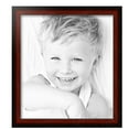 thumbnail image 2 of ArtToFrames 17" x 19" Honors Mahogany with Black Picture Frame, 17x19 inch Brown Wood Poster Frame (WOM-5154),  Pack, 2 of 7