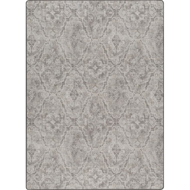 Milliken Imagine Area Rug SHIRVANNA CHARCOAL Shirvanna Charcoal Petals