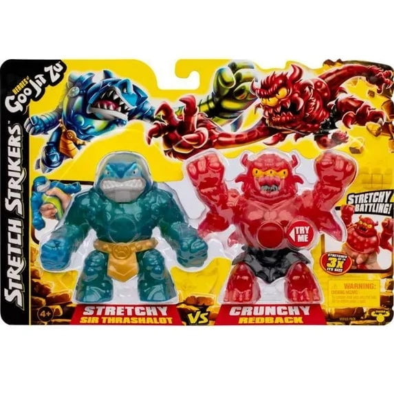 Moose Toys Heroes of Goo Jit Zu 2-Pack Sir Thrashalot vs Redback